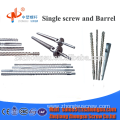 bimetallic single plastic extruder screw barrel